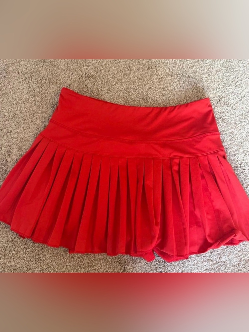 Women’s Red Goldhinge Skirt
